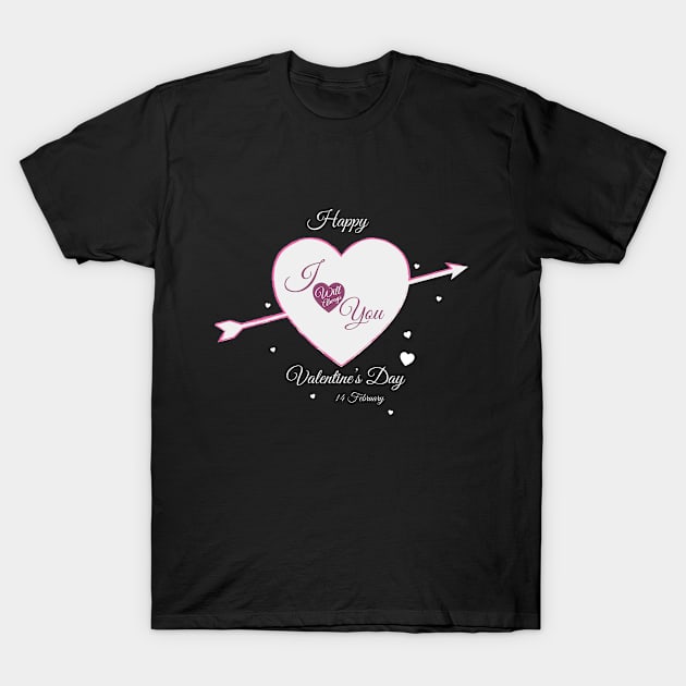 valentine 23 T-Shirt by dangkhoa